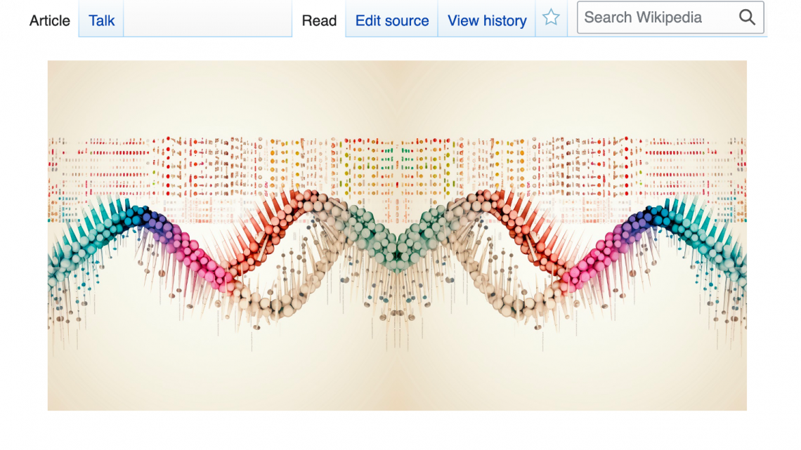 Using Wikipedia for contemporary history of science 